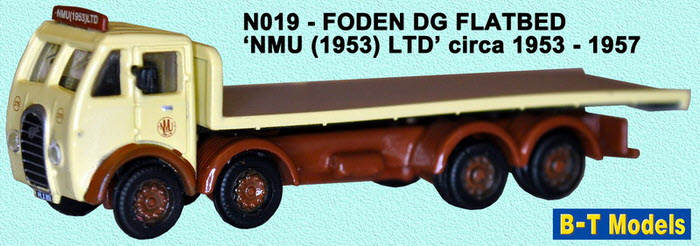 T48 B-T Models N027 Leyland MO Beaver Flatbed BRS Parcels 1/148 Scale New Boxed 