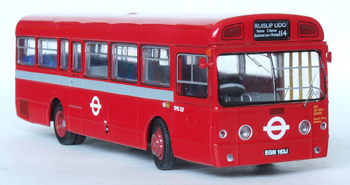 AS2-003 front view showing one of the handful of models found with the front registration from the AS2-09 issue