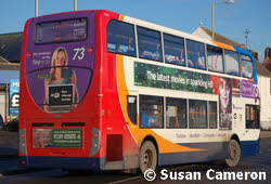 The real Stagecoach Strathtay bus