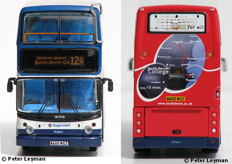 UKBUS 0010 Front & rear views