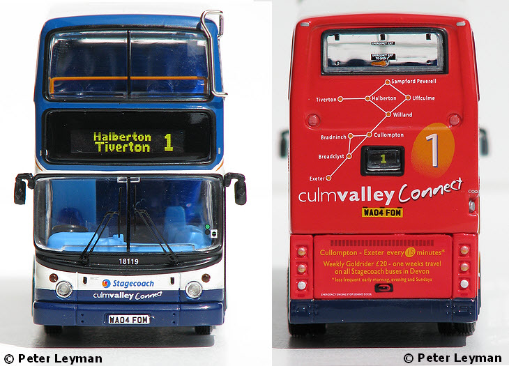 UKBUS 0018 Front & rear views