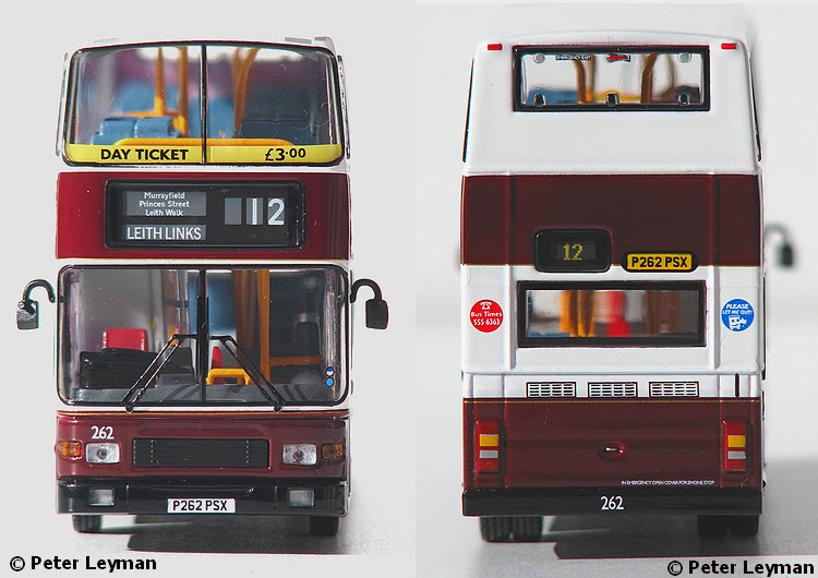 UKBUS 0031 front & rear view