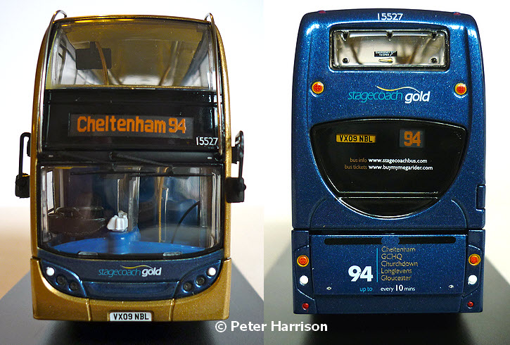 UKBUS 0032/1 Front & Rear views