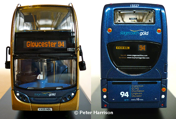 UKBUS 0032/2 Front & Rear views