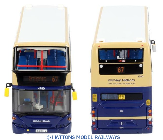 UKBUS 9501 front & rear views