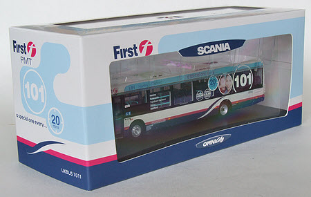 UKBUS 7011 Model packaging