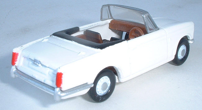 11601 Triumph Vitesse MK II Convertible rear view