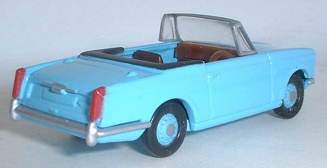 11602 Triumph Vitesse MK II Convertible rear view