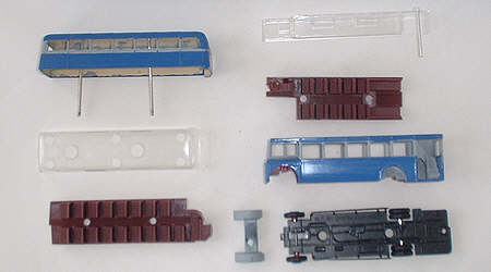 AEC Regent V MCW Orion - the casting components