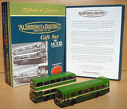 99916 Model Collector Magazine Aldershot & District Traction Co Set