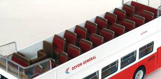18612 Painted upper deck seats