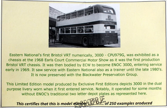 38103A Supplied numbered certificate