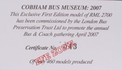 31901A Certificate