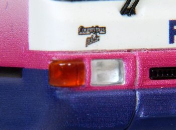 Close up of the front lights. - Click to enlarge
