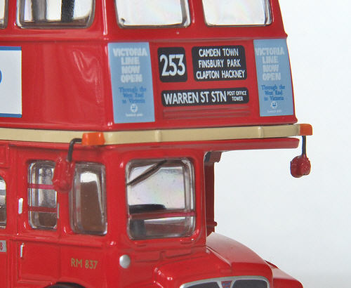 Close up of the front showing the main changes 