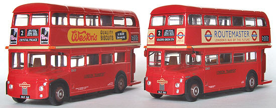 Prototype RM 1 original & re-tooled versions