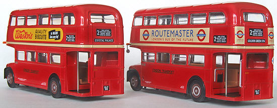 Prototype RM 1 original & re-tooled versions