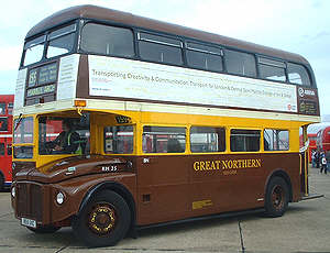 Arriva London RM 25 in Great Northern Livery