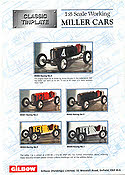 Miller Tinplate Racing Cars