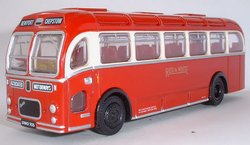 16214 Red & White Bristol LS single deck bus