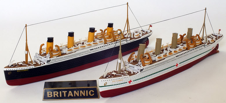 EFE Zone - 980 - Gilbow White Star Line Titanic class ...
 Rms Britannic Model