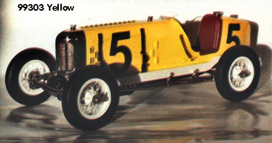 99303 Yellow Miller Racing Car