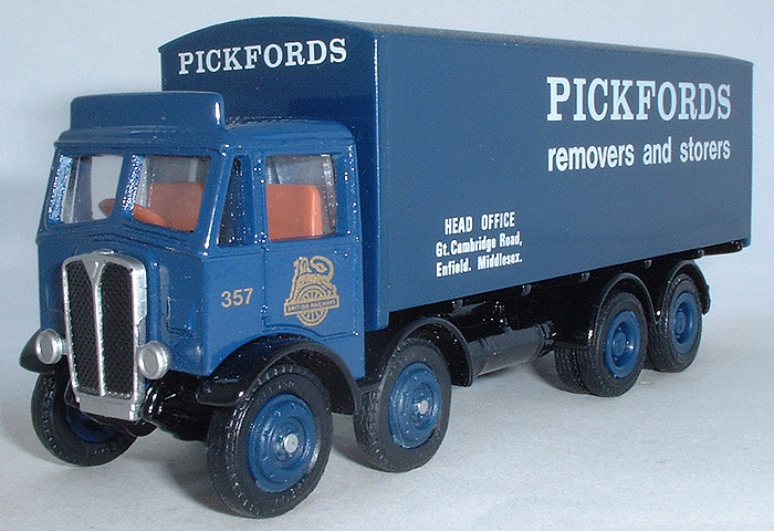 EFE 11002 AEC Mammoth Major 4 Axle Box Van Lorry