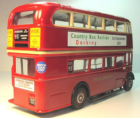 DS01 produced for the 2001 Dorking Country Bus Rally