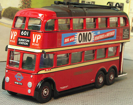 RD60 - Re Decorated London Q1 Trolleybuses on route 601