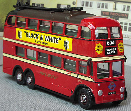 RD60 - Re Decorated London Q1 Trolleybuses on routes 604