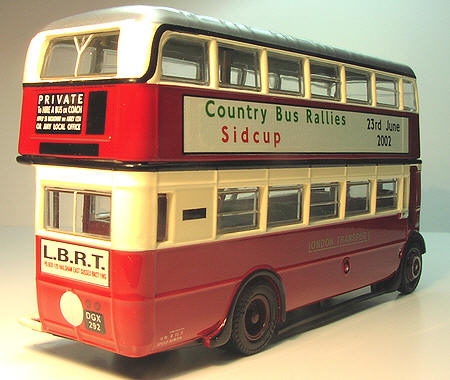 SP02 produced for the 2002 Sidcup Country Bus Rally