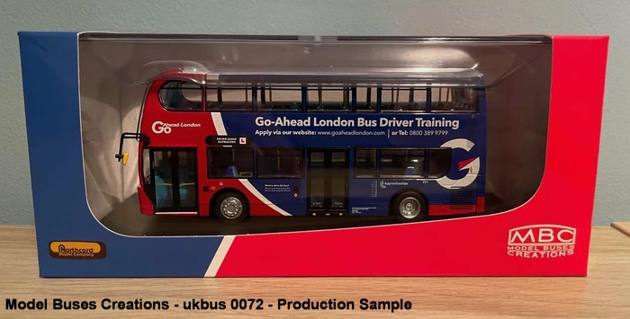 UKBUS 0072 model packaging