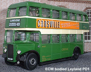 Leyland Titan PD1 ECW  Double Deck Bus