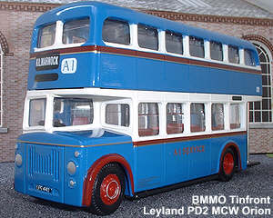 Leyland Titan PD2 Orion (BMMO Tinfront) Double Deck Bus