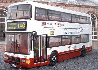 OOC 43611 MTL North Northern Counties Palatine II Double Deck Bus