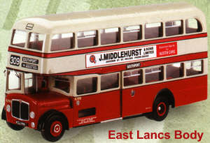 East Lancs Half Cab Double Decker