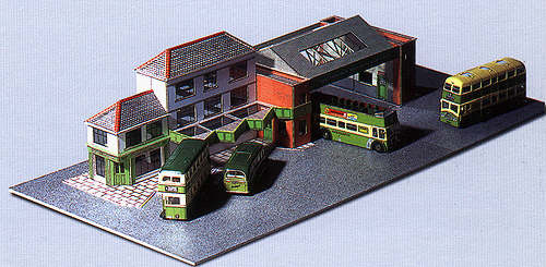 49904 Southdown Bus Station & Depot Card Kit