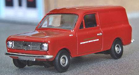 LT1004 Bedford HA van front view