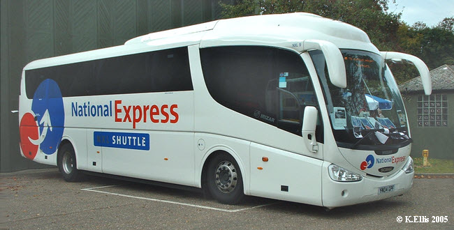 Scania Irizar PB  Coach nearside rear