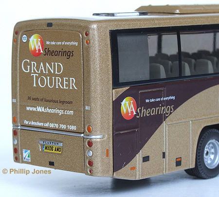 Plaxton Panther Coach rear close up