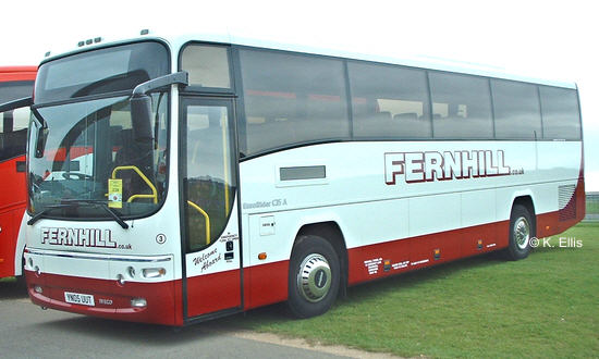 Plaxton Paragon Coach nearside rear