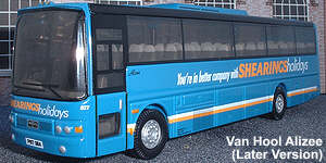 Van Hool Alizee Coach (Later style body)