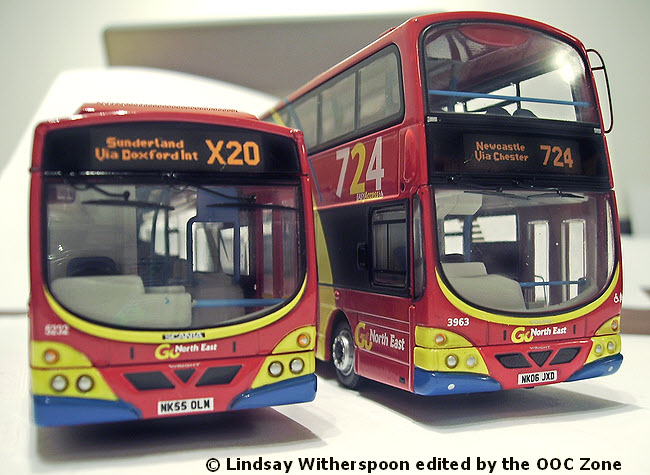 OM49903/2 Front view of models