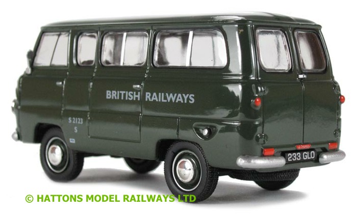 Oxford 76fde002 Ford 400E Minibus British Railways 1//76 Scale 00 Gauge T48 Post