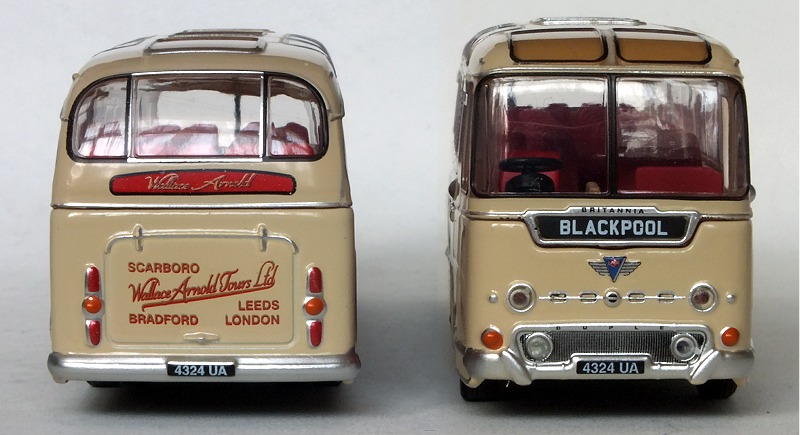 76DB001 front & rear views