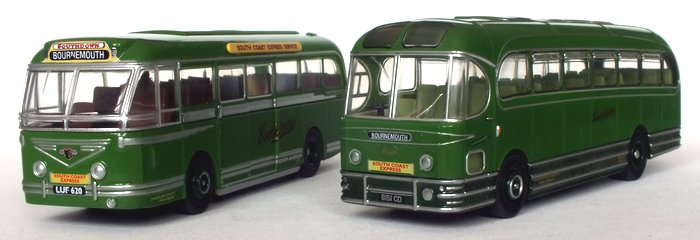 Leyland Royal Tiger & Weymann Fanfare Coaches in set 76SET38