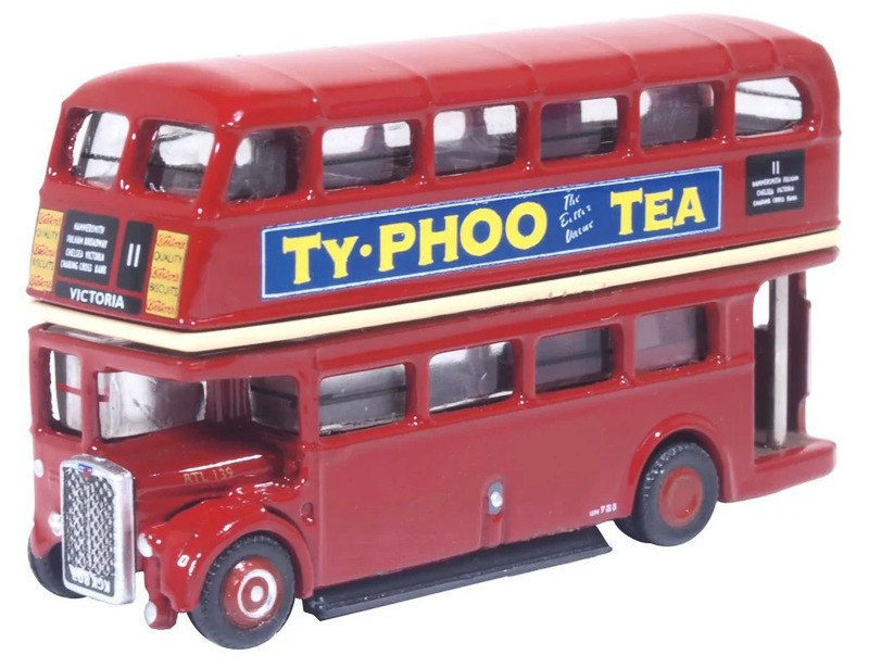NRTL005 Photographs were initially posted by Oxford Diecast upon the release of this model showing a pre-production sample, these were also used by many retailers and show the sample model with incorrect AEC RT radiator, upside down front registration plaste and missing legal lettering for the London Bus Preservation Trust Ltd