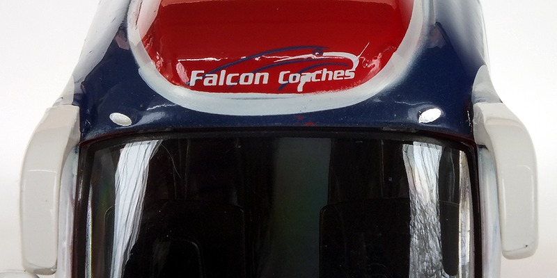 SP174 close up of front fleet name view