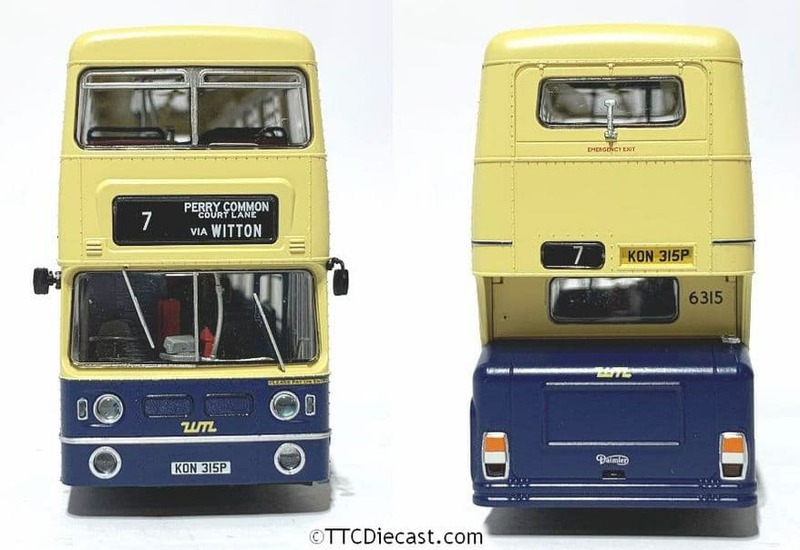 Rapido UK901002 front & rear views