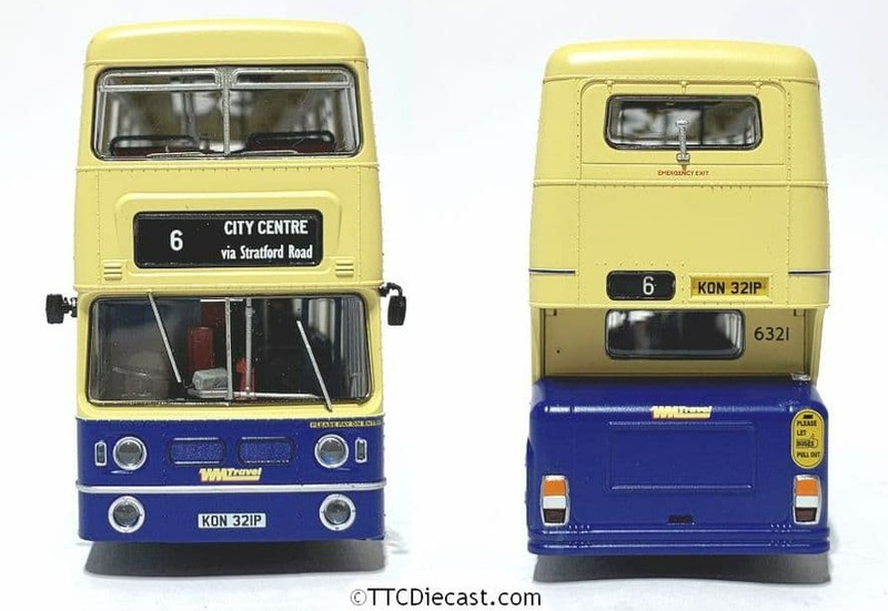 Rapido UK901007 front & rear views